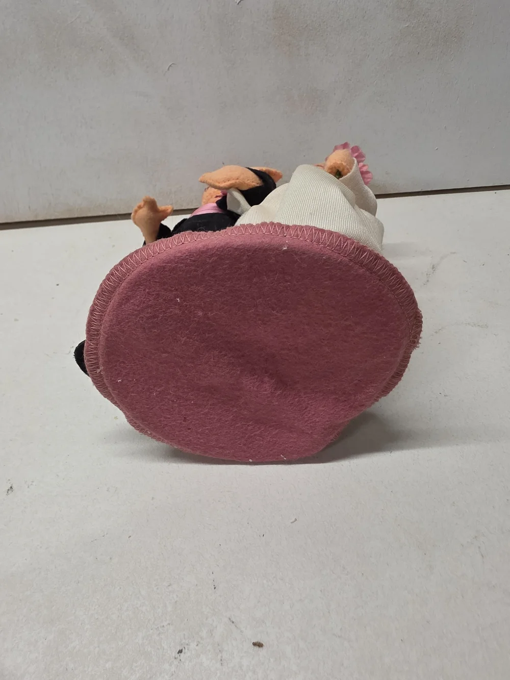 Vintage Annalee Mobilitee bride and groom wedding couple